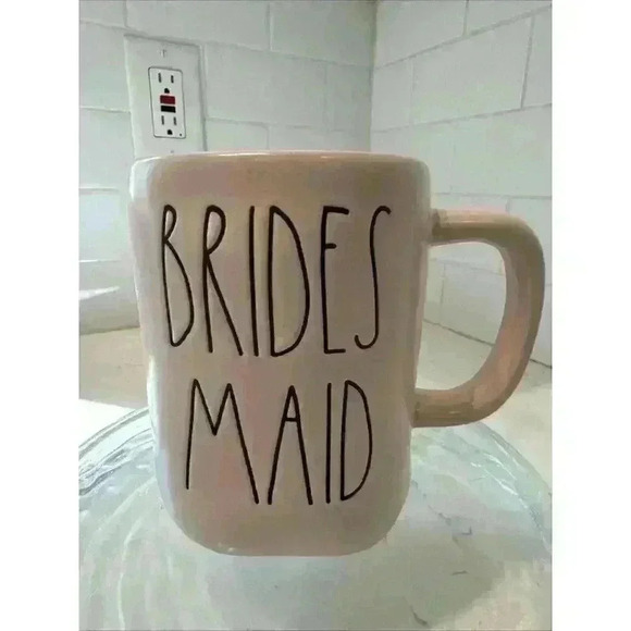 Rae Dunn Other - Bridesmaid Rae Dunn Pink Artisan Collection Mug Bachelorette Wedding Gift